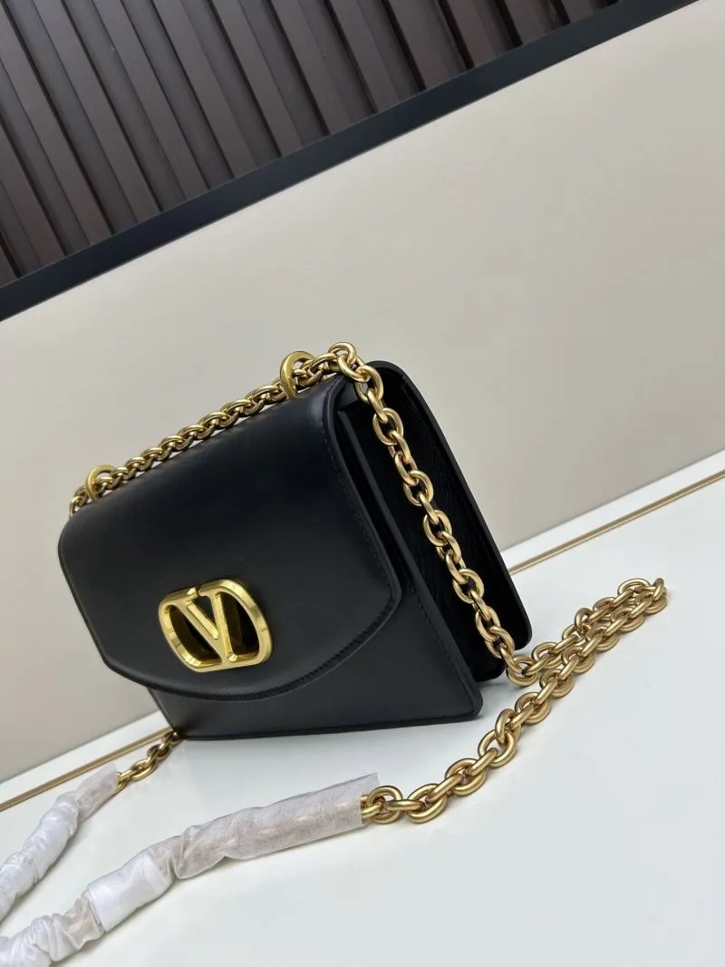 Alternative view of Valentino Black Chain Crossbody Bag 20261