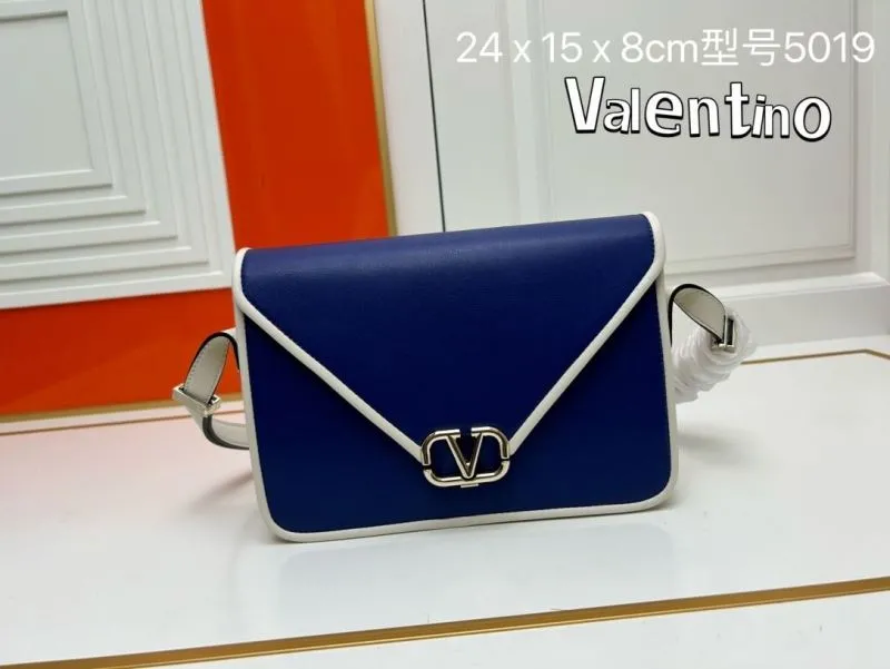 Valentino Blue White Crossbody Bag 5019