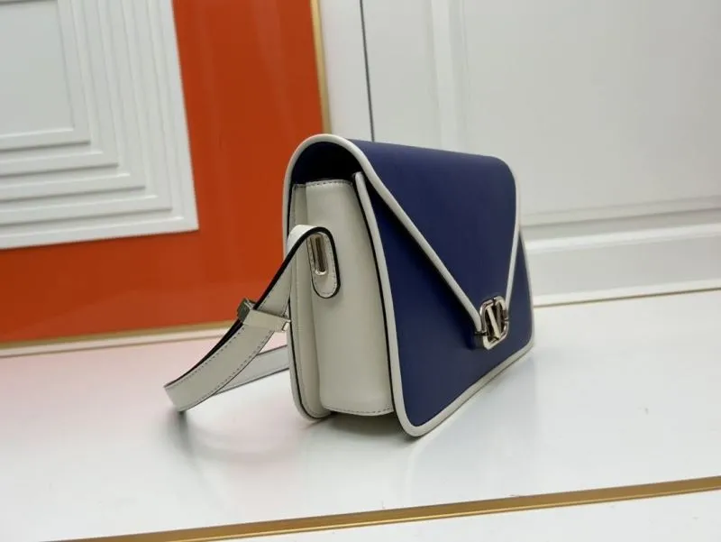 Valentino Blue White Crossbody Bag 5019 - Image 3