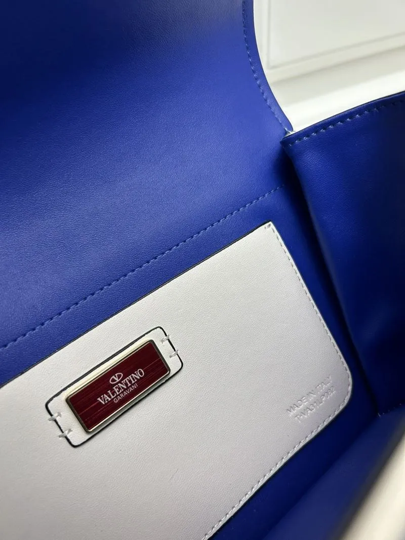 Valentino Blue White Crossbody Bag 5019 - Image 8