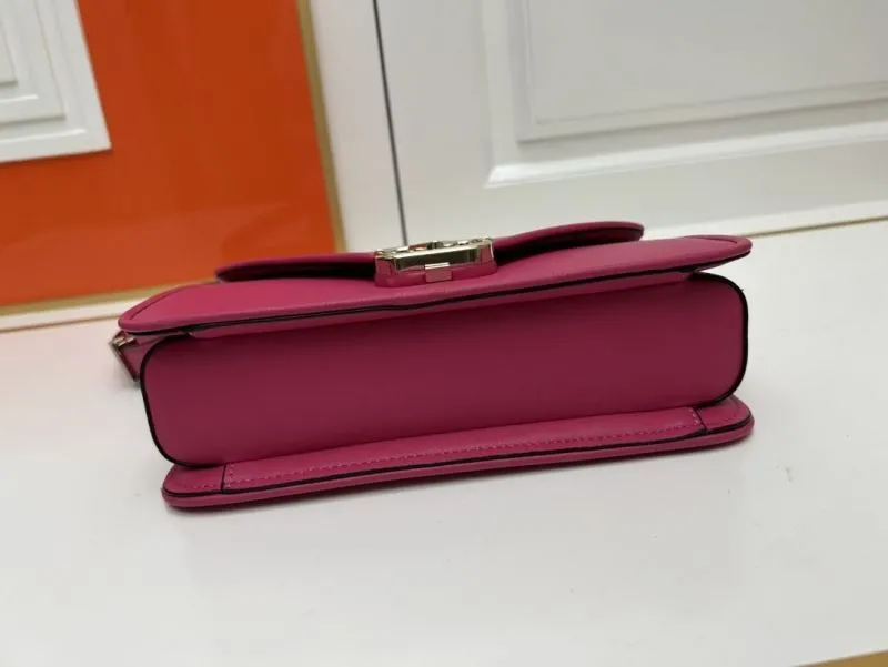 Valentino Fuchsia Satchel Bag Model 5019 - Image 6