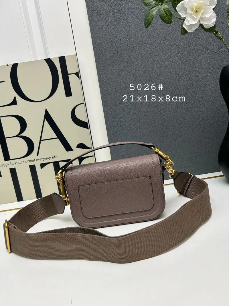 Alternative view of Valentino Taupe Crossbody Satchel Bag 5026