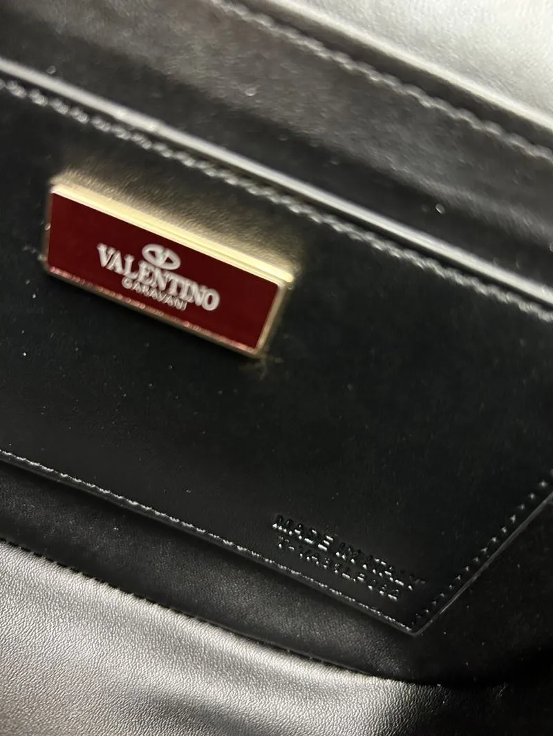Valentino Black Crossbody Bag 9870 - Image 9