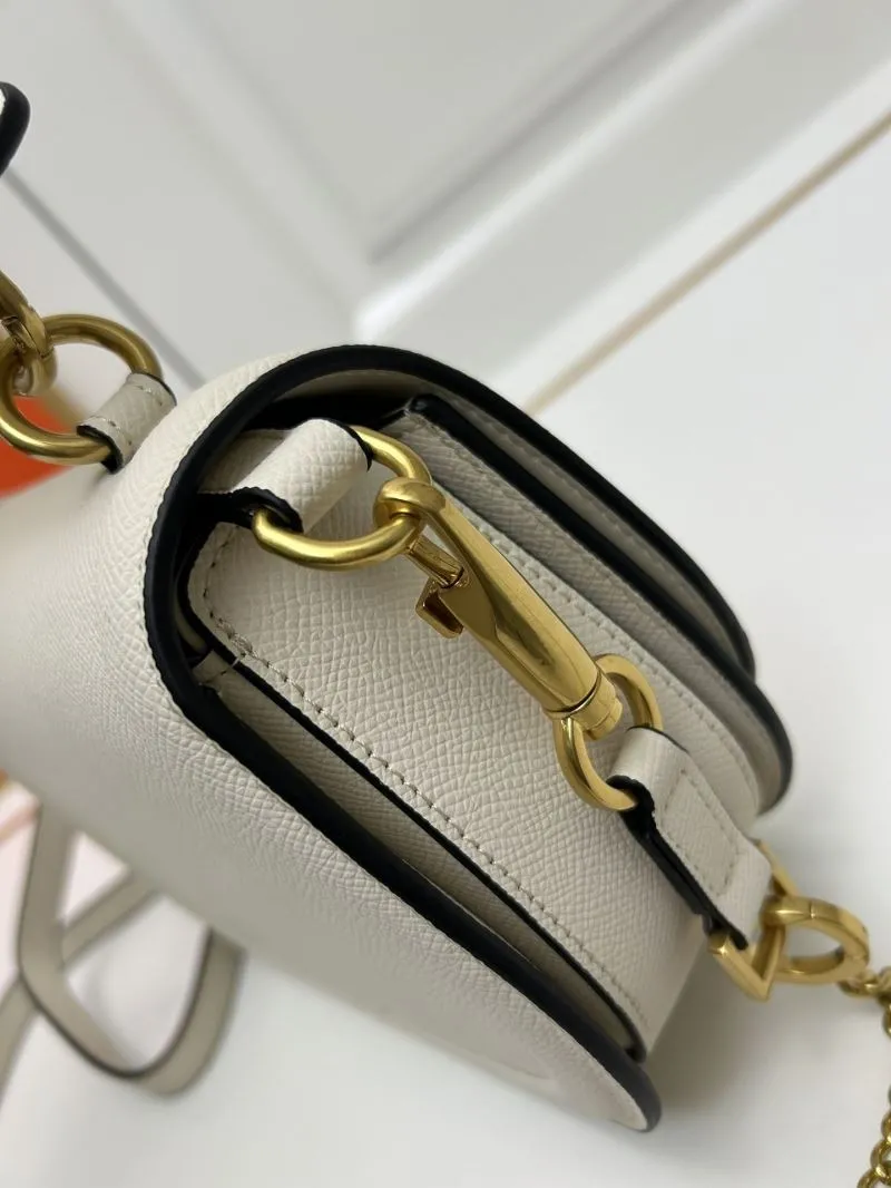 Valentino Off-White Crossbody Satchel Bag 9870 - Image 5