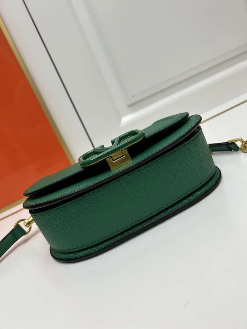 Valentino Green Saddle Crossbody Bag 9870 - Image 7