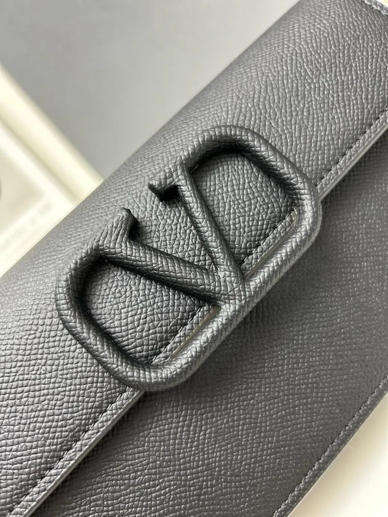 Valentino Black Chain Satchel Bag 9879 - Image 4