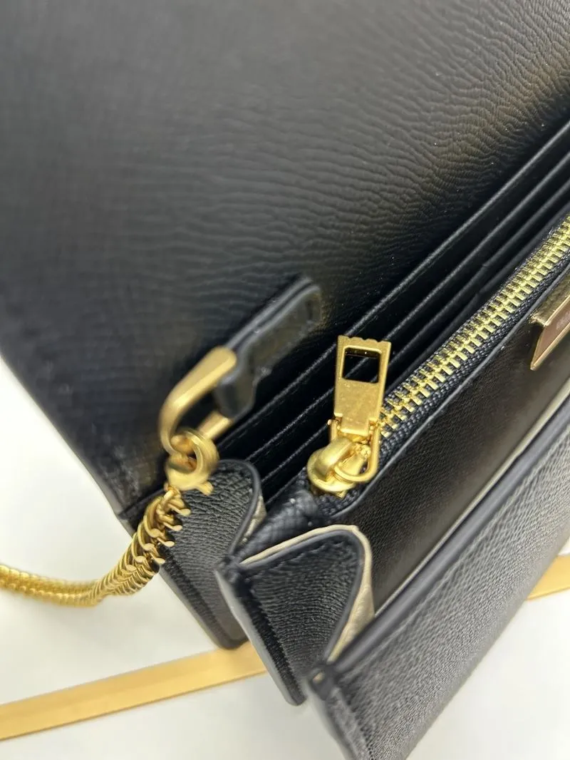 Valentino Black Chain Satchel Bag 9879 - Image 9