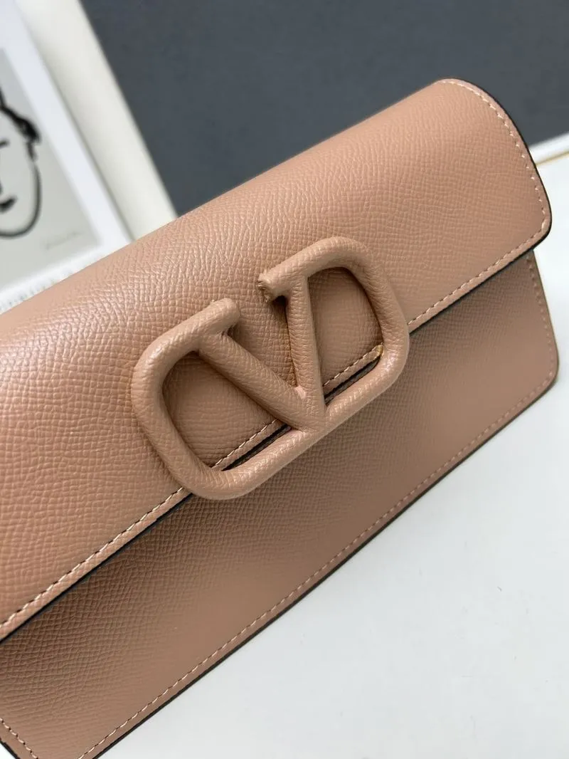 Valentino Nude Pink Chain Crossbody Bag 9879 - Image 4