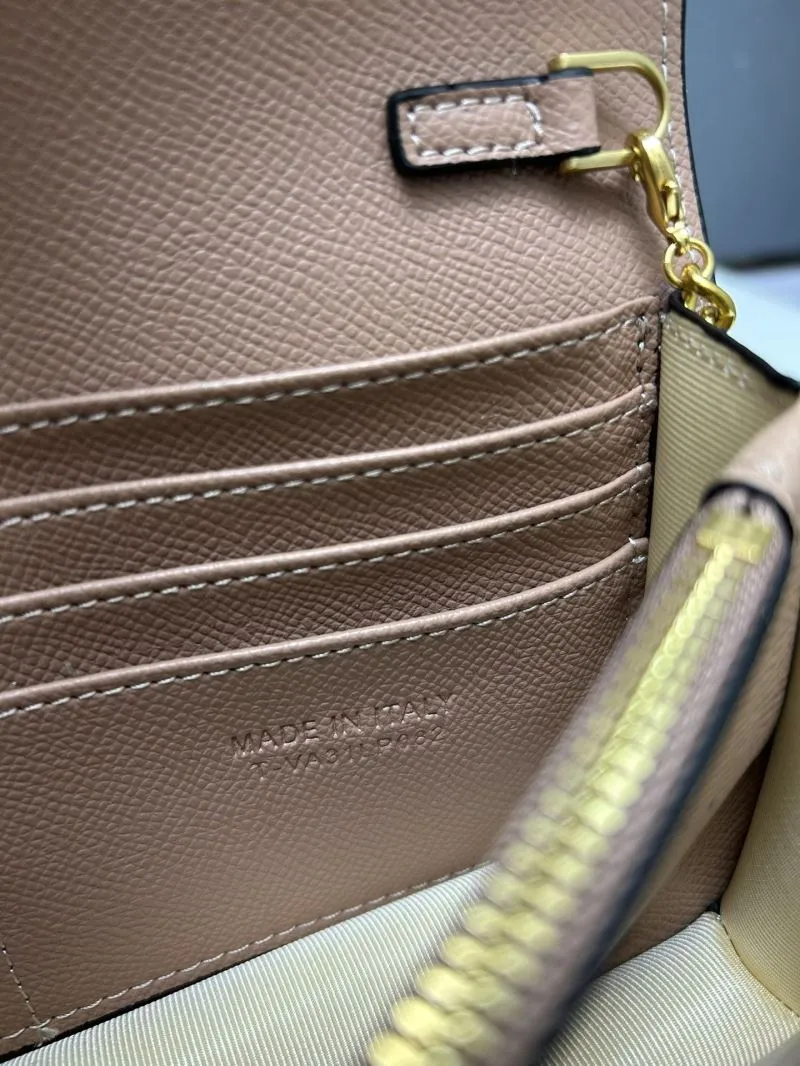 Valentino Nude Pink Chain Crossbody Bag 9879 - Image 9