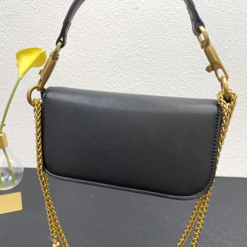 Valentino Small Black Crossbody Satchel Bag 5008-2 - Image 5