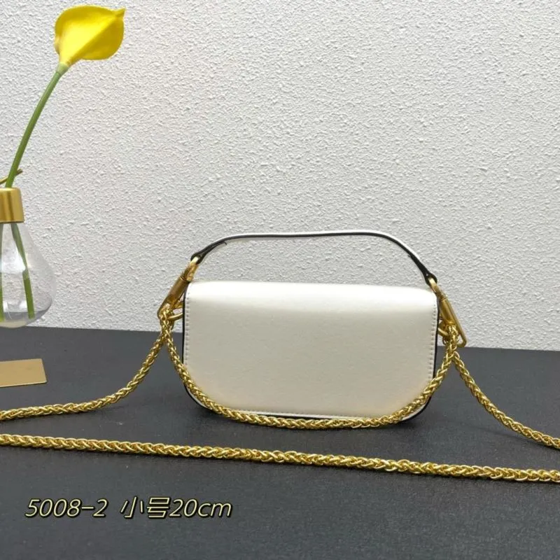 Valentino White Small Satchel Bag 5008-2 - Image 3