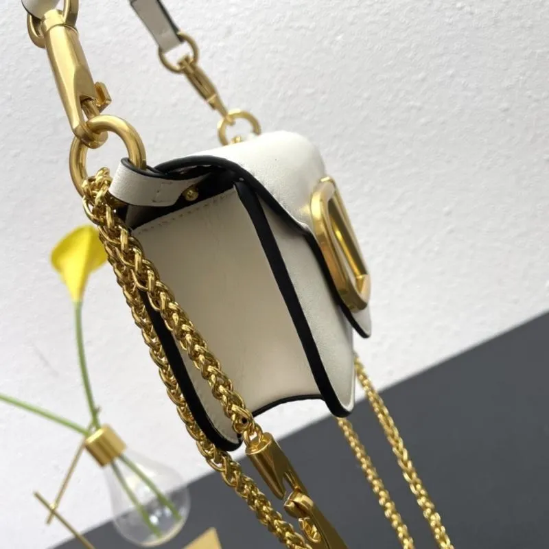 Valentino White Small Satchel Bag 5008-2 - Image 4