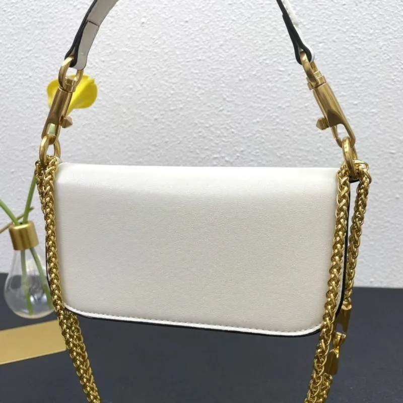 Valentino White Small Satchel Bag 5008-2 - Image 6