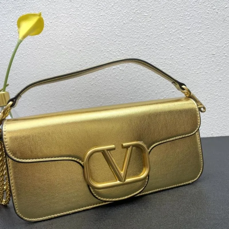 Valentino Gold Satchel Bag Model 5008 27cm - Image 4
