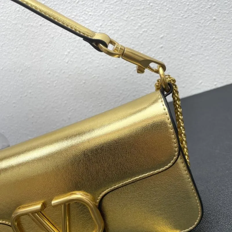 Valentino Gold Satchel Bag Model 5008 27cm - Image 6