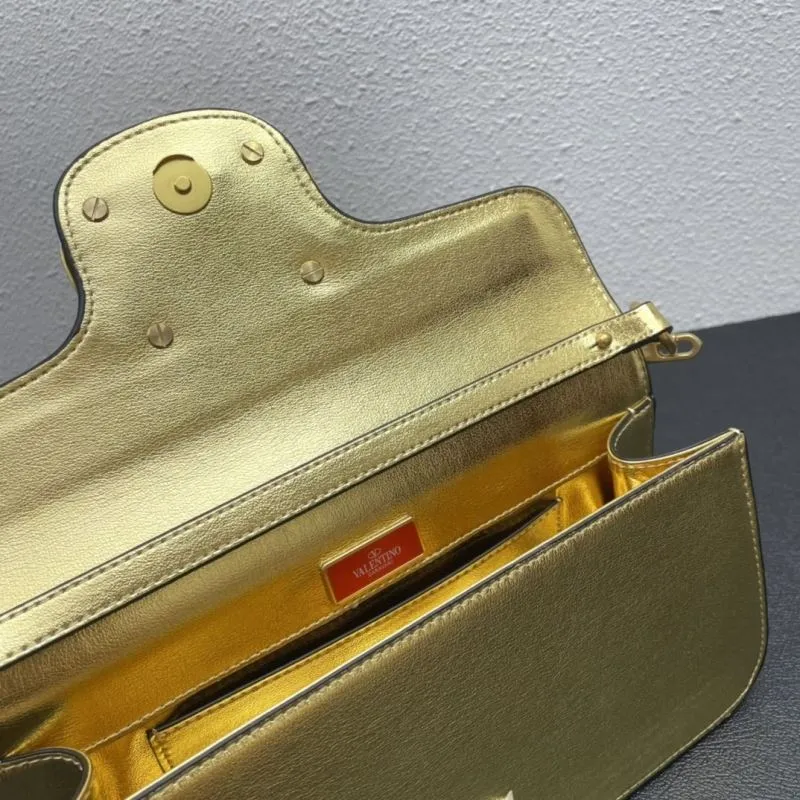Valentino Gold Satchel Bag Model 5008 27cm - Image 8