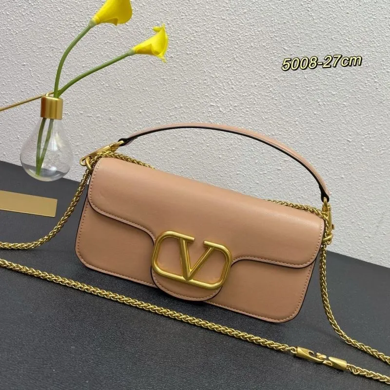 Valentino Beige Crossbody Bag 5008 27cm
