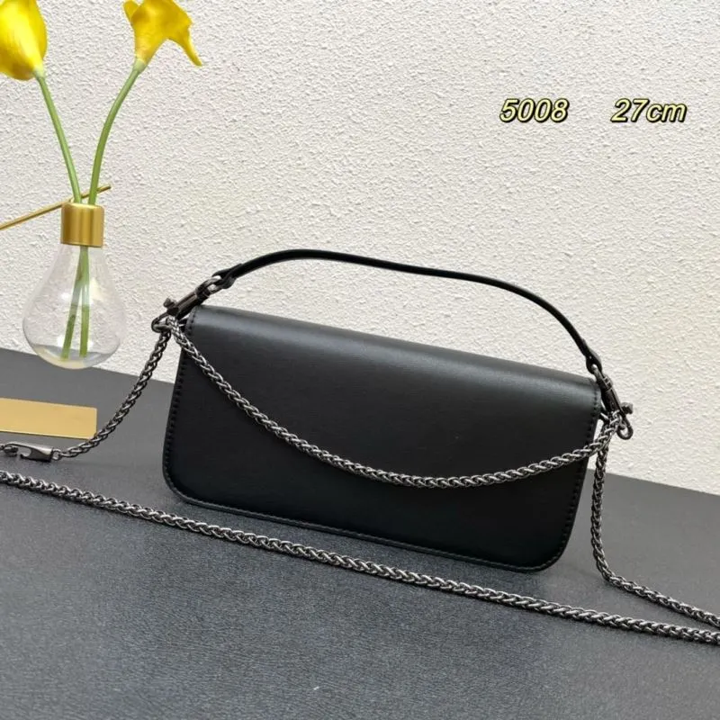Alternative view of Valentino Black 5008 27cm Leather Satchel Bag