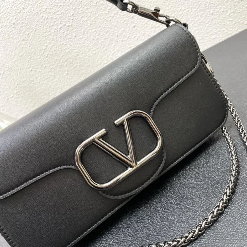 Valentino Black 5008 27cm Leather Satchel Bag - Image 4
