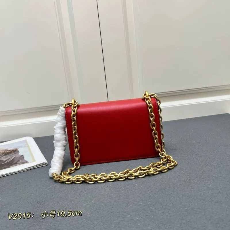 Alternative view of Valentino Red Small Chain Satchel Bag V2015