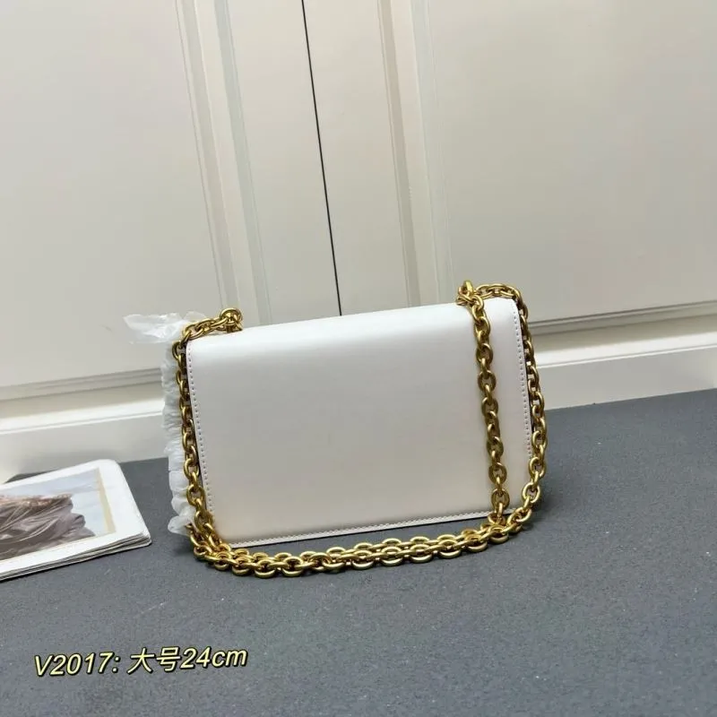Alternative view of Valentino White Large Chain Satchel Bag V2017
