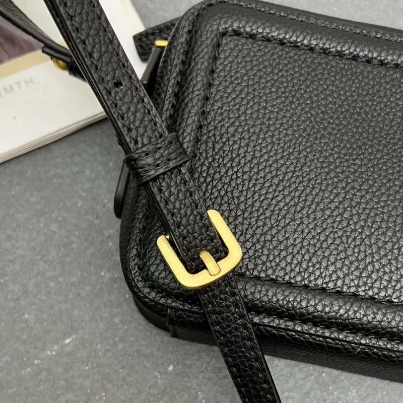 Valentino Black Crossbody Satchel Bag Model 5045 - Image 7