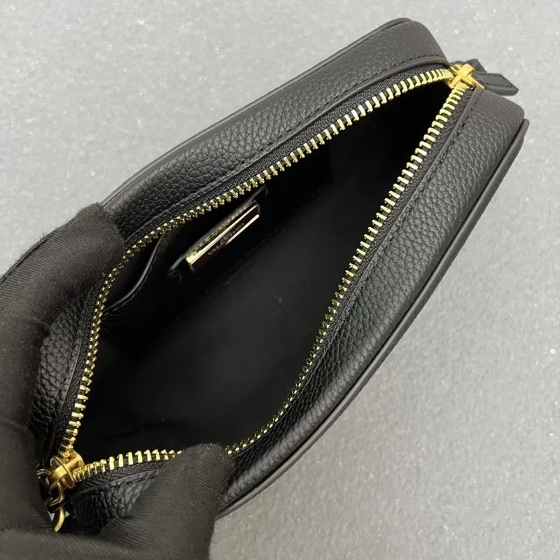 Valentino Black Crossbody Satchel Bag Model 5045 - Image 8