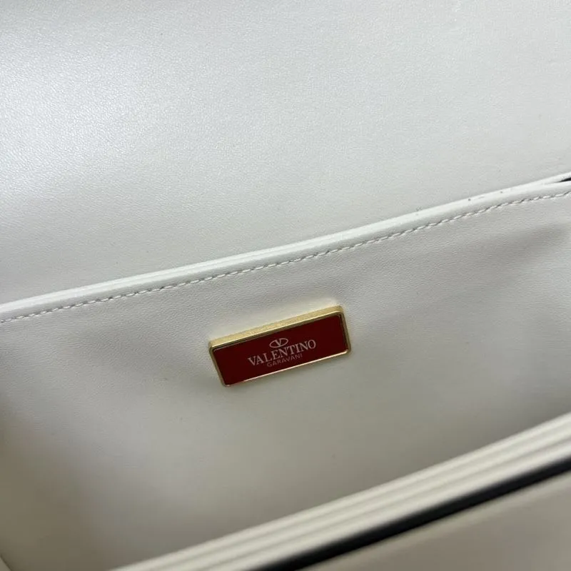 Alternative view of Valentino White Crossbody Satchel Bag 9909