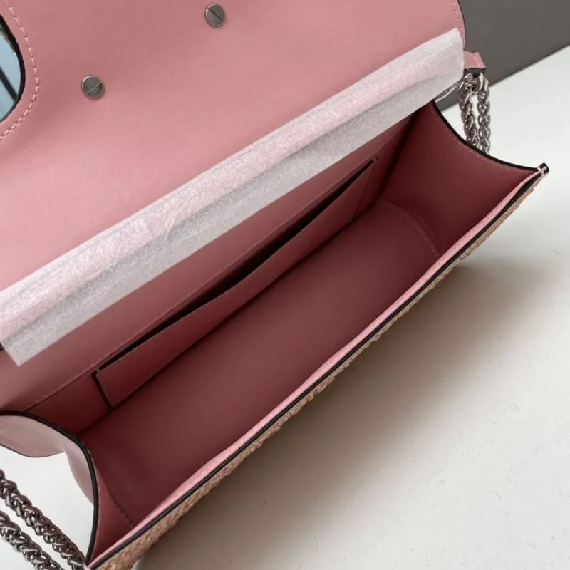 Valentino Pink Rhinestone Satchel Bag 20229 27cm - Image 7