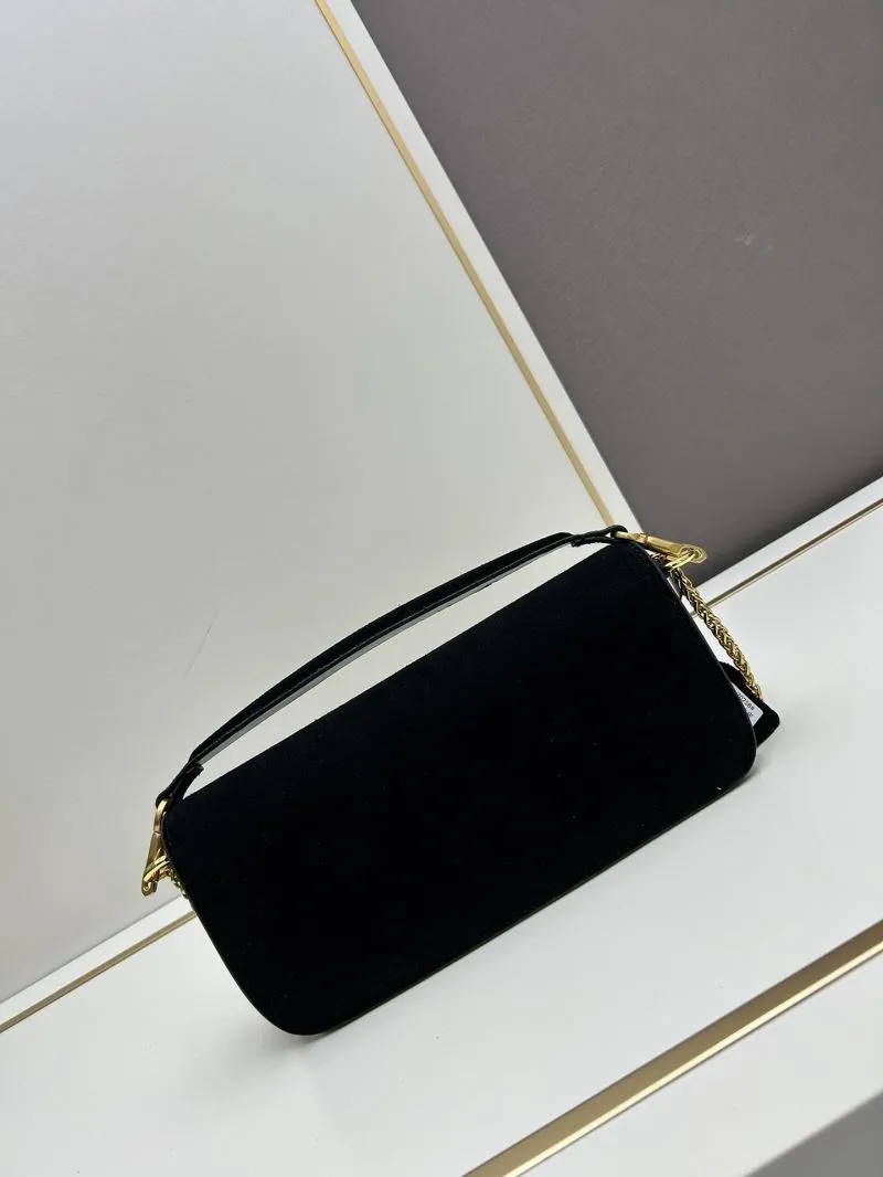 Valentino Black Chain Shoulder Bag 20258 - Image 3