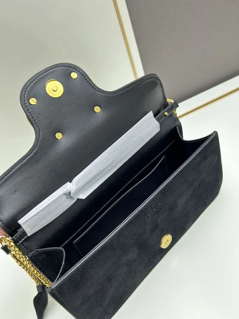 Valentino Black Chain Shoulder Bag 20258 - Image 6