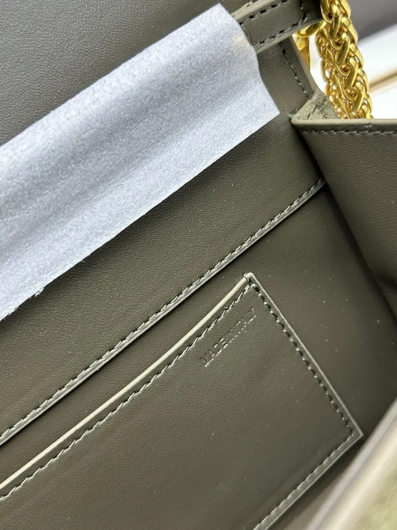 Valentino Olive Green Suede Satchel Bag 20258 - Image 6