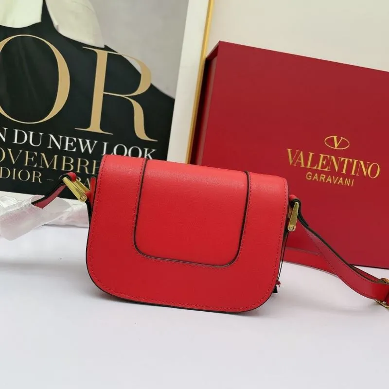 Alternative view of Valentino Garavani Red Crossbody Satchel Bag 726