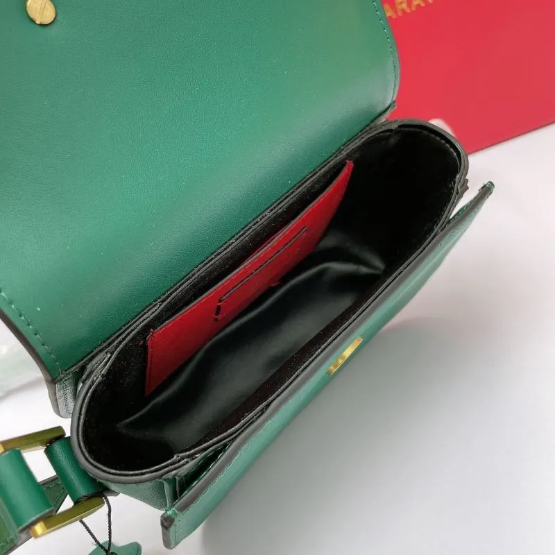 Valentino Garavani Green Crossbody Satchel Bag 727 - Image 7