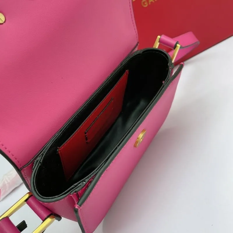 Valentino Garavani Pink Crossbody Satchel Bag 729 - Image 7