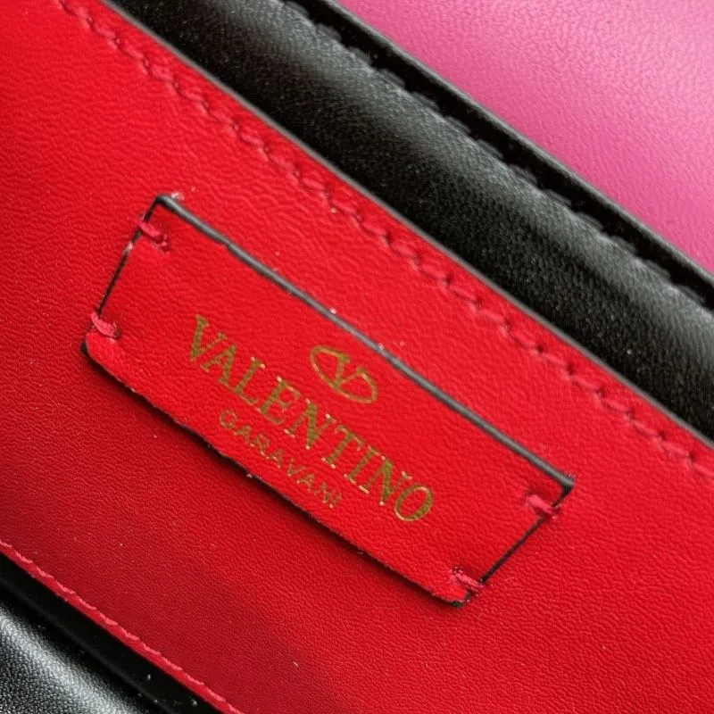 Valentino Garavani Pink Crossbody Satchel Bag 729 - Image 8