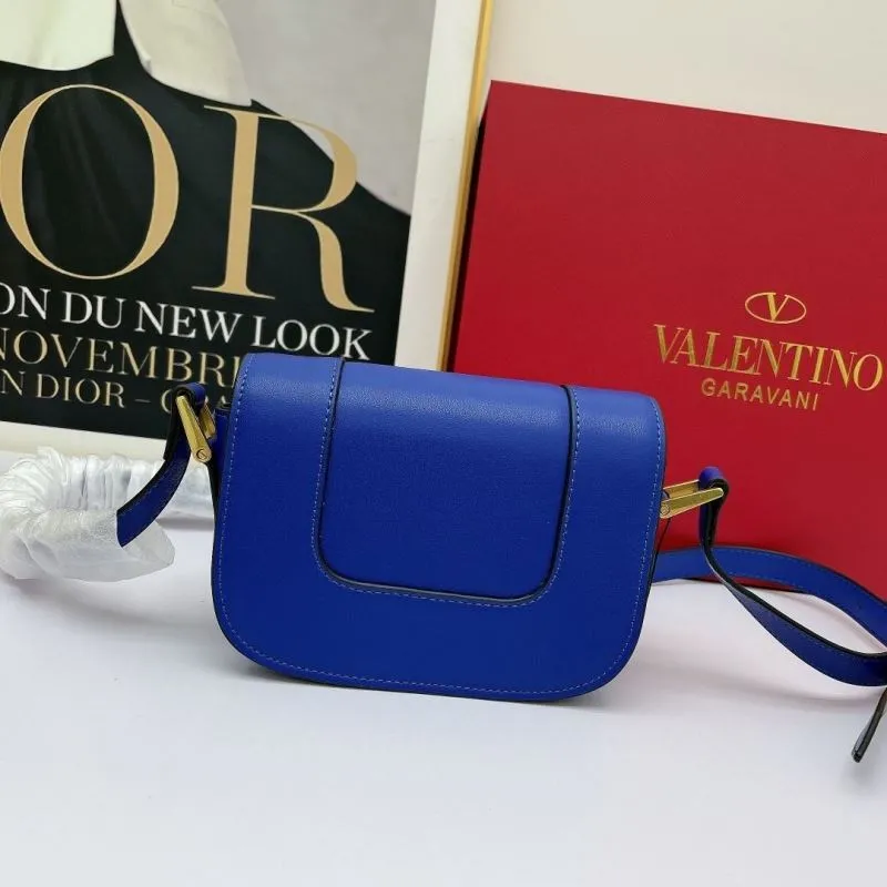 Alternative view of Valentino Garavani Blue Satchel Bag 730