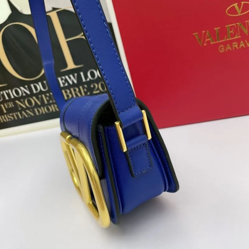 Valentino Garavani Blue Satchel Bag 730 - Image 3