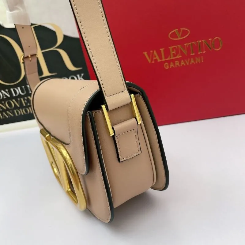 Valentino Beige Crossbody Bag 736 - Image 3