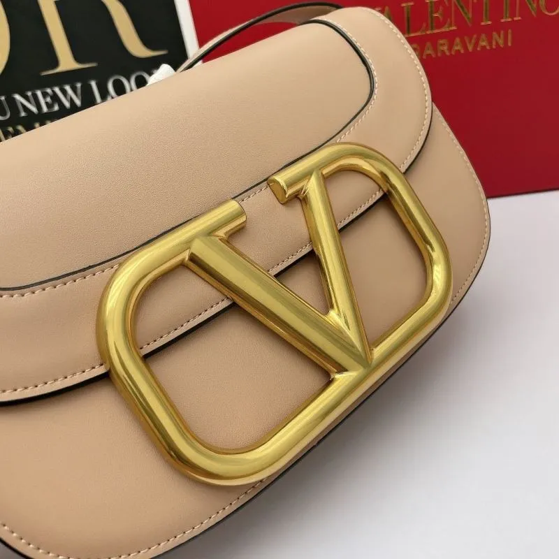 Valentino Beige Crossbody Bag 736 - Image 4