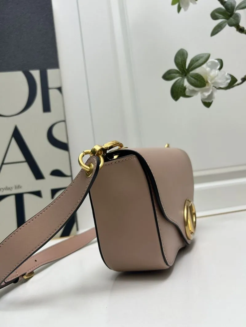 Valentino Blush Pink Leather Satchel Bag Model 5032 - Image 6