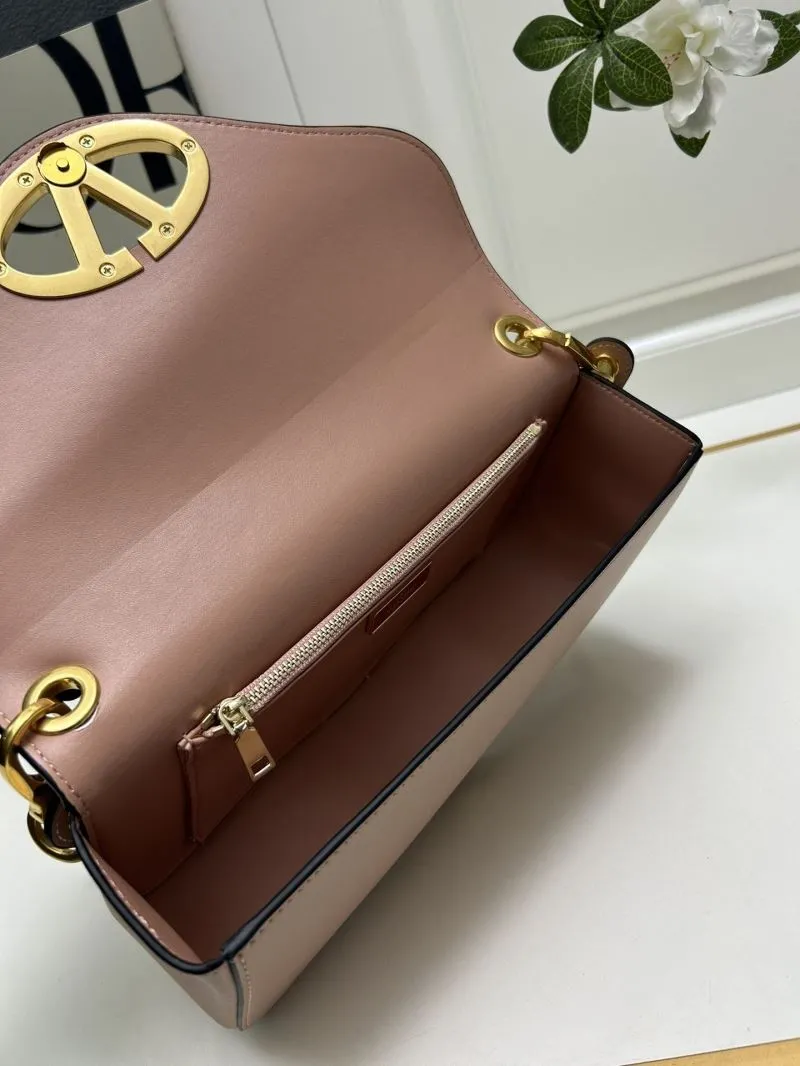 Valentino Blush Pink Leather Satchel Bag Model 5032 - Image 8