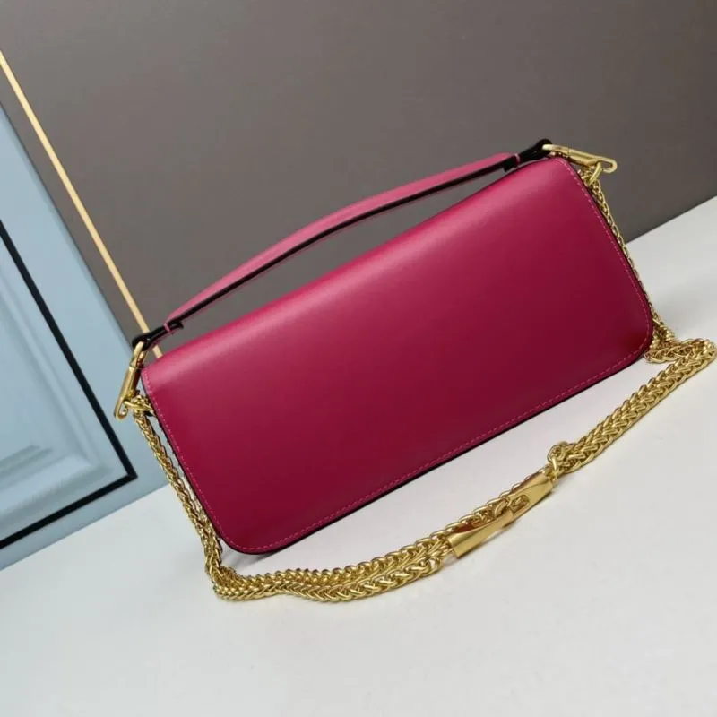 Alternative view of Valentino Hot Pink Leather Satchel Bag 767