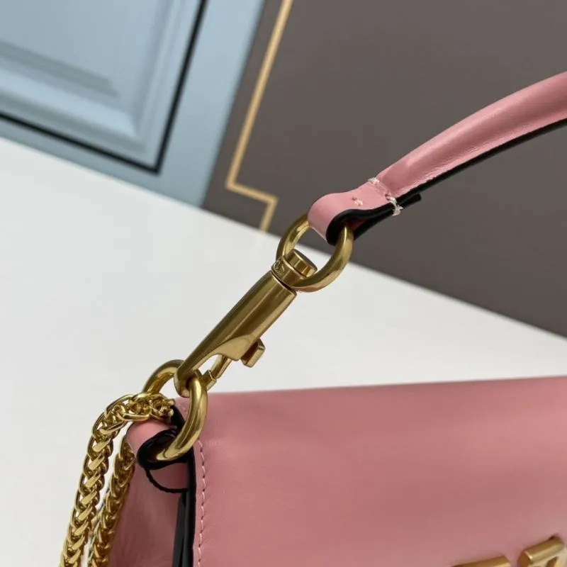 Valentino Pink Large Satchel Bag 770 - Image 6