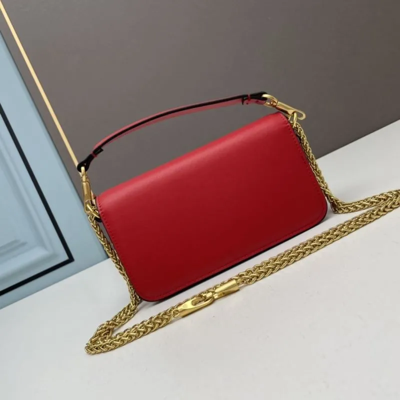 Valentino Red Small Satchel Bag - Image 3