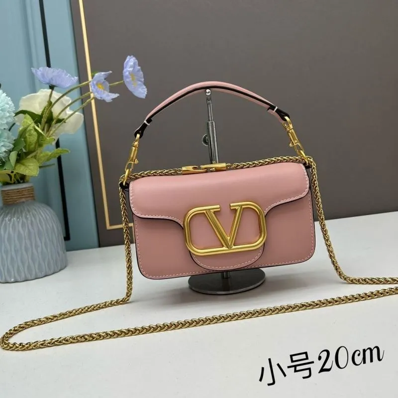Valentino Pink Small Satchel Crossbody Bag