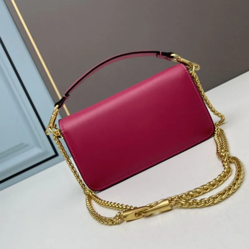 Alternative view of Valentino Pink Chain Satchel Bag 780