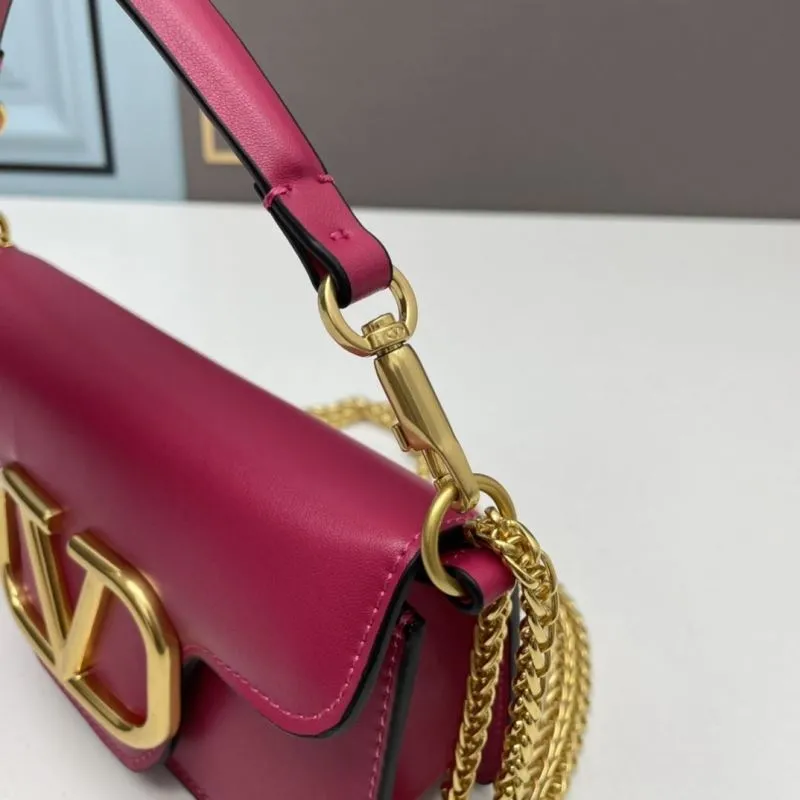 Valentino Pink Chain Satchel Bag 780 - Image 5