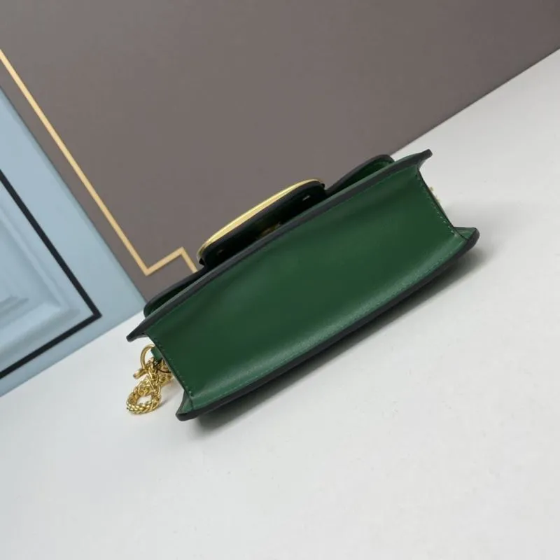 Valentino Green Satchel Bag 783 - Image 4