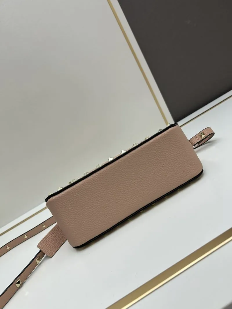 Valentino Pink Leather Satchel Bag 792 - Image 5